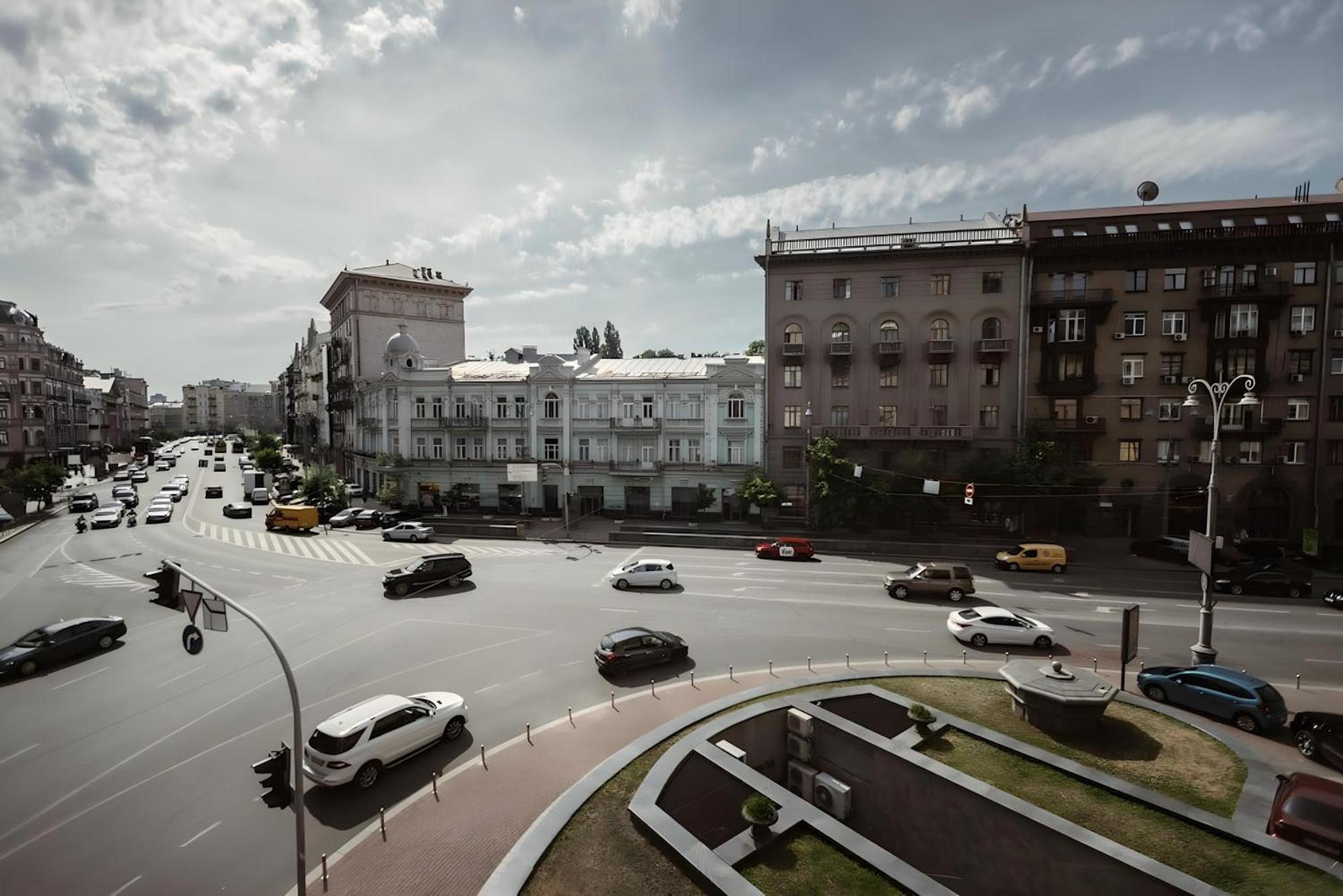 De Paris Hotel Kiev Exterior foto